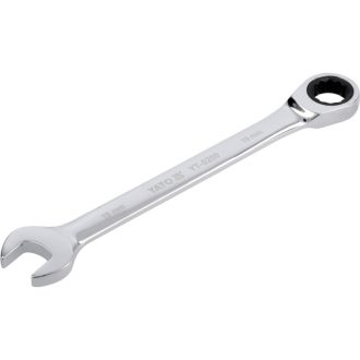 YATO Ratschenschlüssel 19 mm / 245 mm 72T CrV