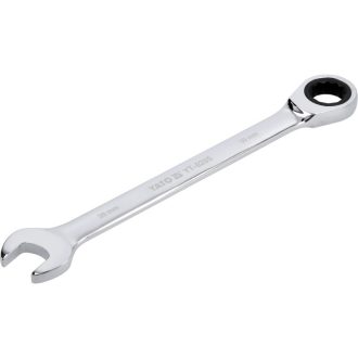 YATO Ratschen-Ring-Maulschlüssel 30 mm / 400 mm 72T CrV