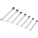 YATO Ratschenschlüssel-Set 7-teilig (10-19 mm) CrV