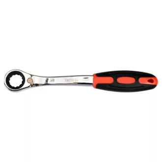 YATO Ratschenschlüssel 18 mm / 225 mm CrV