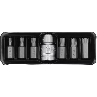 YATO Torx-Bit-Set 7-teilig (1/2" T25-T50)