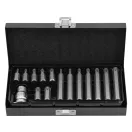 YATO Torx-Bit-Set 15-teilig 1/2": T20-T55