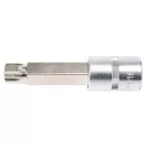 YATO Langer Bit-Steckschlüssel Spline 1/2" M16 CrV