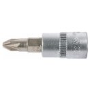 YATO Bit-Steckschlüssel Pozidriv 1/4" PZ2 CrV
