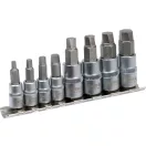 YATO Innensechskant-Steckschlüsselsatz, 8-teilig, 1/4 Zoll, 3/8 Zoll