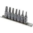 YATO Schraubenschlüssel-Torx-Schraubenausdreher-Steckschlüsselsatz, 7-teilig, 1/4 Zoll