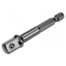 YATO Steckschlüsseladapter 1/4" Sechskant -> 3/8" Vierkant CrV