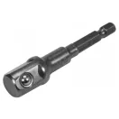 YATO Steckschlüsseladapter 1/4" Sechskant -> 1/2" Vierkant CrV