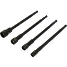 YATO Mutterndrehschlüsselsatz lang 4-teilig 150 mm magnetisch