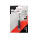 YATO Bithalter 80 mm 1/4" magnetisch (mit flexibler Abdeckung)