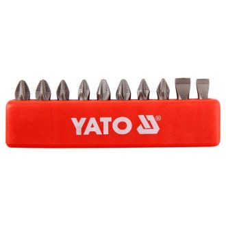 YATO Bitspitzen-Set 10 Stück 25 mm