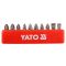 YATO Bitspitzen-Set 10 Stück 25 mm