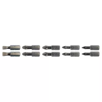 YATO Bitspitzen-Set 10 Stück 25 mm