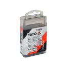 YATO Bitspitzen-Set 10 Stück 25 mm