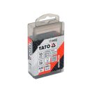 YATO Bitspitzen-Set 10 Stück 50 mm