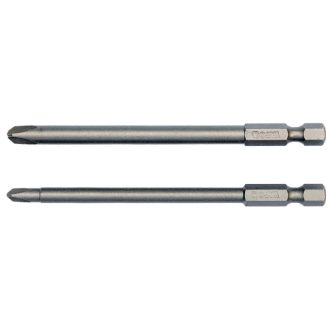 YATO Bitspitze Tri-Wing NR2 + NR4 x 100 mm (2 Stück)