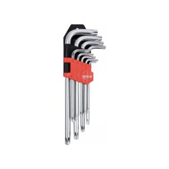 YATO Torx-Schlüsselsatz 9-teilig T10-T50 CrV
