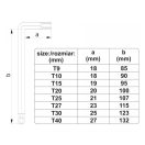 YATO Kugelkopf-Torx-Schlüsselsatz 8-teilig T9-T40 CrV