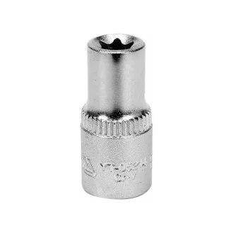 YATO Steckschlüssel Außen-Torx 1/4" E7 CrV