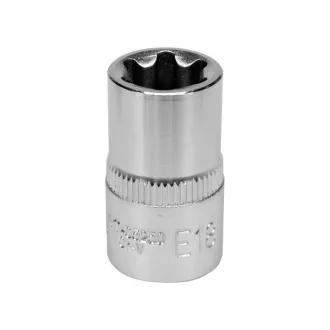 YATO Steckschlüssel Außen-Torx 1/2" E18 CrV