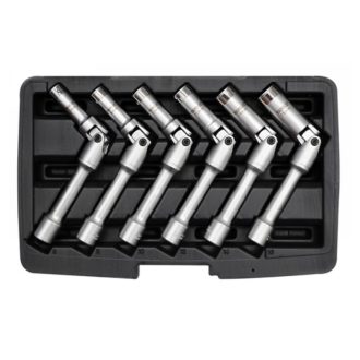   YATO Steckschlüsselsatz 6-teilig 8 / 9 / 10 / 12 / 14 / 16 mm 3/8" CrV