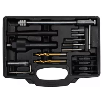   YATO Beschädigter Glühkerzen-Entfernungssatz, 16-teilig, 3/8" CrV