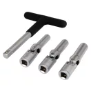 YATO Zündkerzenschlüsselsatz 4-teilig 8-12 mm