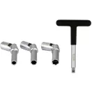 YATO Zündkerzenschlüsselsatz 4-teilig 8-12 mm