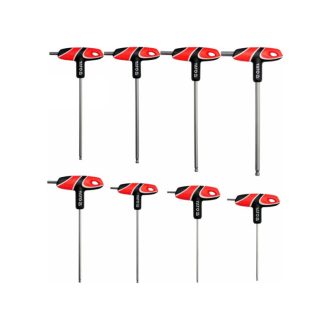 YATO Kugelkopf-Inbus-T-Schlüsselsatz 8-teilig 2,5-10 mm S2