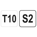 YATO T-Schlüssel T10 / 130 mm S2