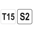 YATO T-Schlüssel T15 / 130 mm S2