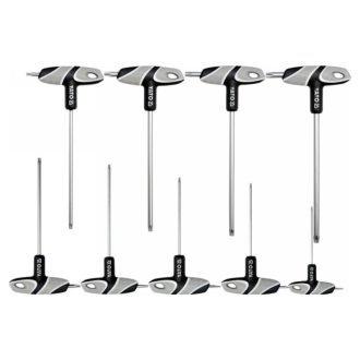   YATO Torx T-Schlüsselsatz 9-teilig T10-T50 manipulationssicher S2