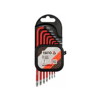 YATO Torx-Schlüsselsatz 7-teilig T9-T30 S2