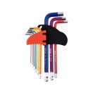 YATO Langer Kugelkopf-Inbusschlüsselsatz 9-teilig 1,5 - 10 mm S2