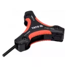 YATO zusammenklappbarer Inbusschlüssel und Torx-Schlüsselsatz, 26-teilig, CrV