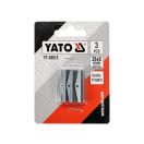 YATO Wechselbacke zum Honen 28 x 6 mm (3 Stück)