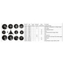 YATO Ölfilter-Ausbausatz 13-teilig 3/8"