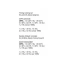 YATO Steuerbefestigungsset 29 Teile (Diesel und Benzin) Opel