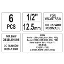 YATO Steuerbefestigungsset 6-teilig (Diesel) BMW