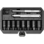 YATO Maschinen-Steckschlüsselsatz 10-teilig für 18-25 mm Sicherheitsradschrauben