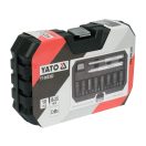 YATO Maschinen-Steckschlüsselsatz 10-teilig für 18-25 mm Sicherheitsradschrauben