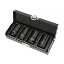 YATO Maschinen-Steckschlüsselsatz 4-teilig 1/2" 17-26 mm CrMo