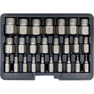   YATO Schraubenausdreh-Set 25-teilig (für Innen-Torx-, Sechskant- und Spline-Schrauben)
