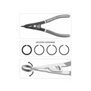 YATO Seegerzange 225 mm Außenschnabel