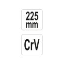 YATO Seegerzange 225 mm Außenschnabel
