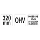 YATO Ventilfederspanner 320 mm