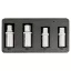 YATO Innensechskant-Schraubenausdreh-Set 4-teilig 1/2"