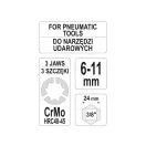 YATO Bolzenausdreher 3/8" 6-11 mm