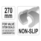 YATO Ventilschaft-Passringzange, Länge 270 mm