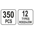 YATO Kunststoff-Patentbausatz 350 Teile Volvo